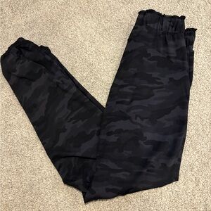 Black Camo Joggers